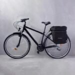 Wozinsky 60L spacious bike rack bag (rain cover included) black (WBB13BK) - Image 3