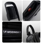 Wozinsky bicycle bag for the frame, armored, with a phone pocket, 1.7 l - black - Image 2