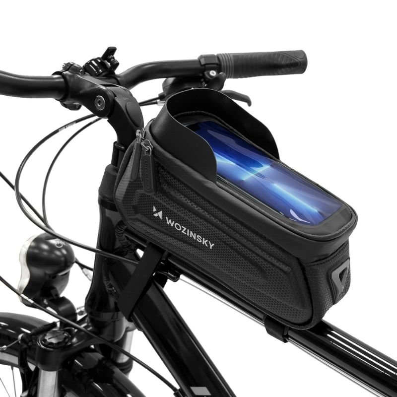 lupin-wear-ca-wozinsky-bike-frame-bag-with-phone-case-1-7l-black-wbb28bk-2364887 Wozinsky Bike Frame Bag with Phone Case 1.7L Black (WBB28BK) - Image 1
