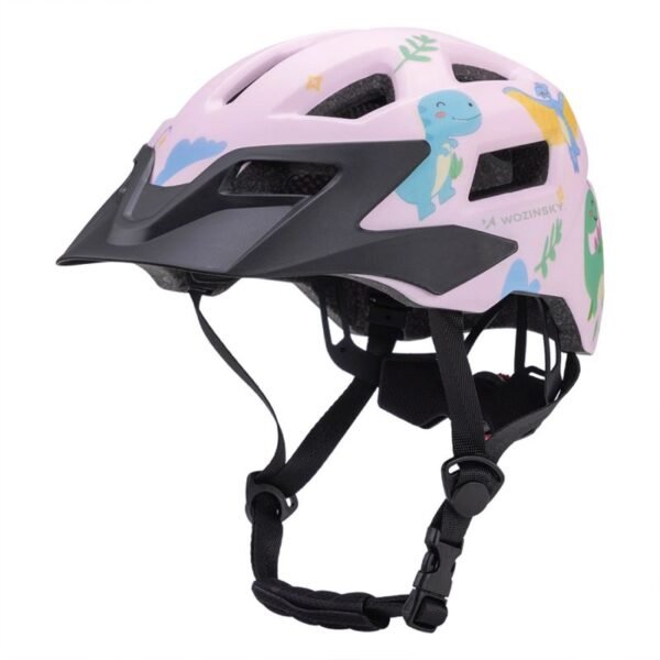 Wozinsky Childrens MTB Bike Helmet with Detachable Visor S - Pink