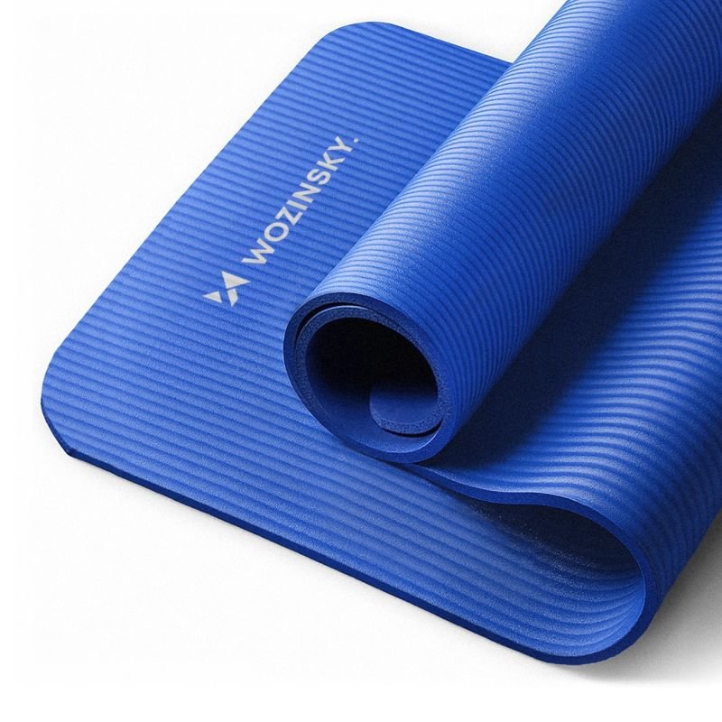 lupin-wear-ca-wozinsky-exercise-mat-181-x-63-x-0-9-cm-thick-gymnastic-yoga-mat-blue-2362680 Wozinsky exercise mat 181 x 63 x 0.9 cm thick gymnastic yoga mat blue - Image 1