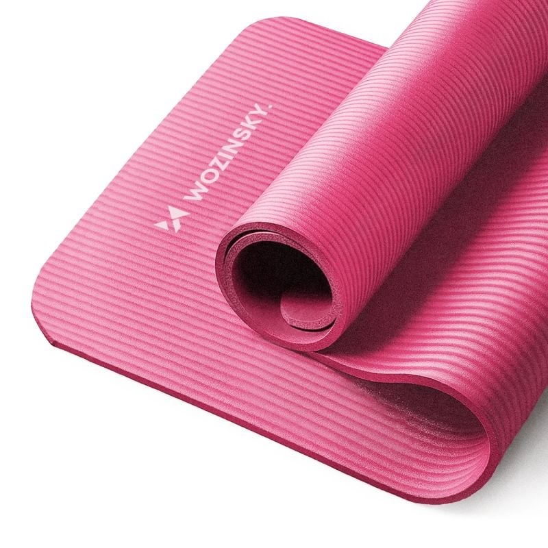 lupin-wear-ca-wozinsky-exercise-mat-181-x-63-x-0-9-cm-thick-gymnastic-yoga-mat-pink-2362679 Wozinsky exercise mat 181 x 63 x 0.9 cm thick gymnastic yoga mat pink - Image 1