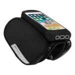 Wozinsky frame bike bag + detachable phone cover up to 6.5 "1.5l black (WBB7BK) - Image 2