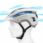 Wozinsky MTB bicycle helmet with a removable visor, lightweight, L - pastel green - Image 7