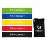 Wozinsky WGO-5 latex resistance bands - 5 pcs. - Image 2