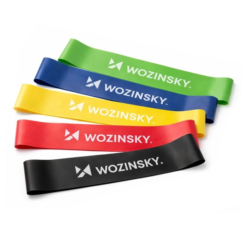 lupin-wear-ca-wozinsky-wgo-5-latex-resistance-bands-5-pcs-2619418 Wozinsky WGO-5 latex resistance bands - 5 pcs. - Image 1