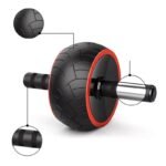 Wozinsky WKDC-17 Ab Wheel with Mat - Black - Image 3