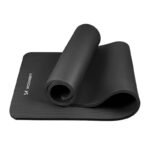 Wozinsky WNSP-15C Exercise Mat 183 x 61 x 1.5 cm Thick Gymnastics Mat for Yoga and Fitness - Black - Image 2