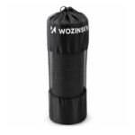 Wozinsky WNSP-15C Exercise Mat 183 x 61 x 1.5 cm Thick Gymnastics Mat for Yoga and Fitness - Black - Image 3