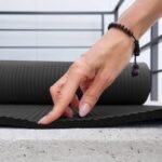 Wozinsky WNSP-15C Exercise Mat 183 x 61 x 1.5 cm Thick Gymnastics Mat for Yoga and Fitness - Black - Image 6
