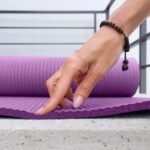 Wozinsky WNSP-15F Exercise Mat 183 x 61 x 1.5 cm Thick Gymnastic Mat for Yoga and Fitness - Purple - Image 6