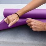 Wozinsky WNSP-15F Exercise Mat 183 x 61 x 1.5 cm Thick Gymnastic Mat for Yoga and Fitness - Purple - Image 7