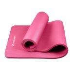 Wozinsky WNSP-15R Exercise Mat 183 x 61 x 1.5 cm Thick Gymnastic Mat for Yoga and Fitness - Pink - Image 2