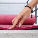 Wozinsky WNSP-15R Exercise Mat 183 x 61 x 1.5 cm Thick Gymnastic Mat for Yoga and Fitness - Pink - Image 5