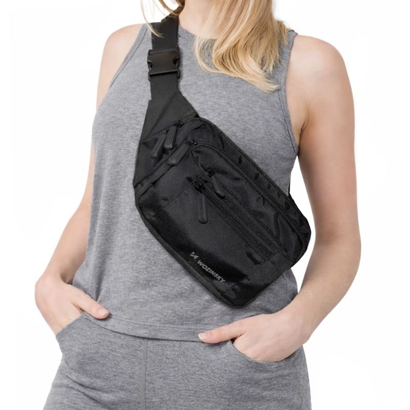 lupin-wear-ca-wozinsky-wsb-w1-unisex-shoulder-bag-with-adjustable-strap-waterproof-black-2396410 Wozinsky WSB-W1 unisex shoulder bag with adjustable strap, waterproof - black - Image 1