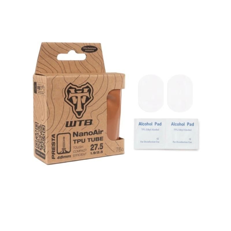 lupin-wear-ca-wtb-nanoair-tpu-tube-27-5-1-9-2-5-fv-48-mm-1899559 WTB NanoAir TPU tube 27.5 1.9-2.5 FV 48 mm - Image 1