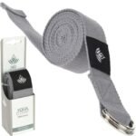 XQMAX YOGA EXERCISE STRAP GRAY - Image 7