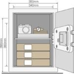 Yale Large Electronic Value Safe YSV Basic Office Safe - Image 5