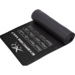 YOGA MAT NBR BLACK 10MM 183x58CM XQMAX - Image 2
