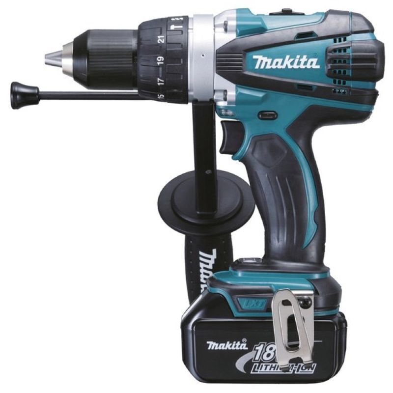 lupin-wear-ca-18v-makita-dhp458rtj-impact-drill-2373722 18V MAKITA DHP458RTJ Impact Drill - Image 1