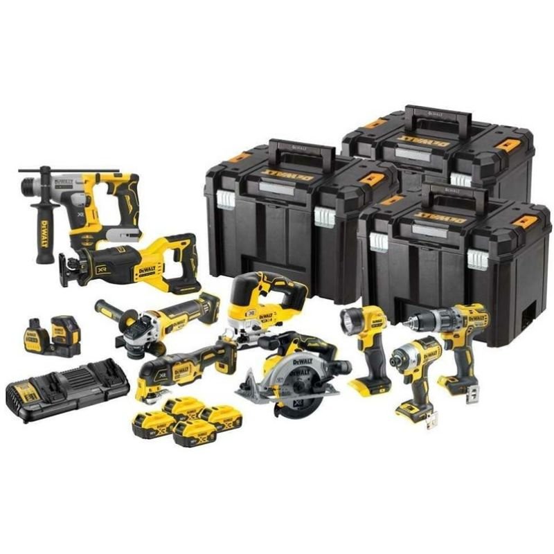 lupin-wear-ca-18v-xr-combo-kit-10-pieces-4-x-5-ah-2977770 18V XR Combo Kit 10 Pieces - 4 x 5 Ah - Image 1