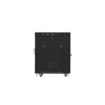 19" 15U 600x800 black LCD glass door rack cabinet Lanberg (Flat Pack) V2 - Image 4