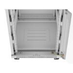 19" 15U 600x800 gray glass door LCD installation rack cabinet Lanberg (Flat Pack) V2 - Image 4