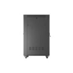 19" 32U 600x1000 black floor-standing rack cabinet with perforated doors LCD Lanberg (Flat Pack) - Image 3