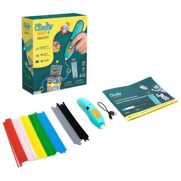 3DOODLER 3D PRINTING PEN FOR CHILDREN AGED 6 AND UP 3DOODLER START PLUS, SPLUS BASIC KIT