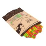 3DOODLER START FILAMENT ECO 2.5MM, 250 PCS, 5 COLORS (NEON RED, ORANGE, GREEN, PINK, YELLOW), NEON GLOW 3DS-ECO-MIX3-250 - Image 3