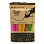 3DOODLER START FILAMENT ECO 2.5MM, 250 PCS, 5 COLORS (NEON RED, ORANGE, GREEN, PINK, YELLOW), NEON GLOW 3DS-ECO-MIX3-250 - Image 4