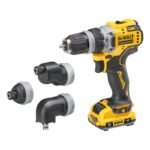 4-Head Drill Driver 12V DCD703L2T DEWALT - Image 5
