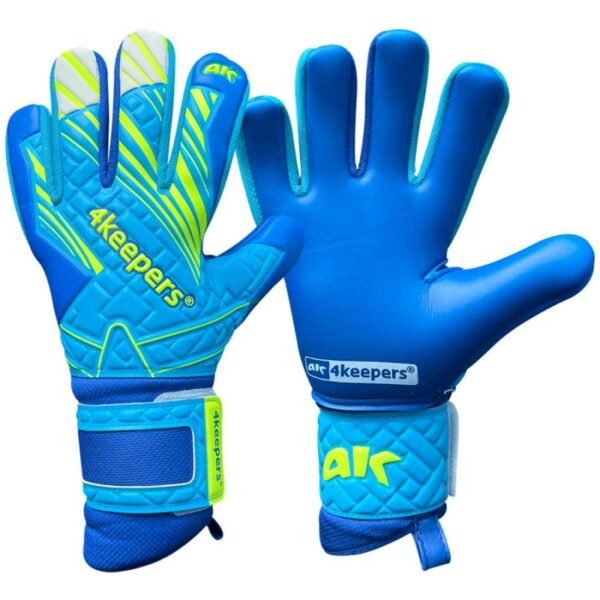 4Keepers Soft Azur NC Jr S929233 Goalkeeper Gloves