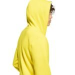 adidas Entrada 26 Full Zip Hoodie Yellow KH1777 - Image 6