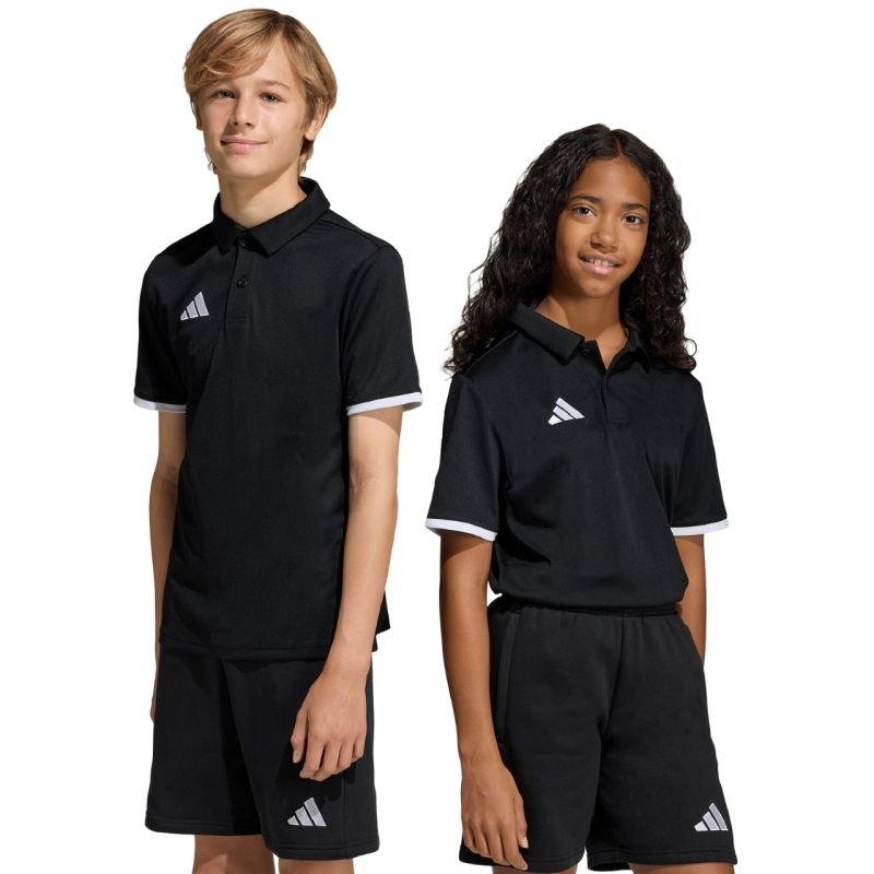 lupin-wear-ca-adidas-entrada-26-polo-kids-t-shirt-black-jz6629-1967942 adidas Entrada 26 Polo Kids T-Shirt Black JZ6629 - Image 1