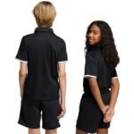 adidas Entrada 26 Polo Kids T-Shirt Black JZ6629 - Image 3