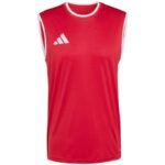 adidas Entrada 26 Sleeveless Jersey Mens T-Shirt Red KB3932 - Image 2