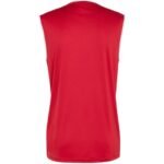 adidas Entrada 26 Sleeveless Jersey Mens T-Shirt Red KB3932 - Image 3