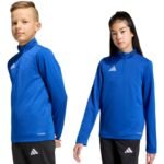 adidas Entrada 26 Training Top blue JZ6631 kids sweatshirt