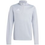 adidas Entrada 26 Training Top light gray kids sweatshirt JZ6637 - Image 2