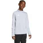adidas Entrada 26 Training Top light gray kids sweatshirt JZ6637 - Image 4