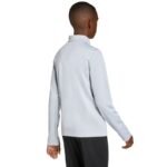 adidas Entrada 26 Training Top light gray kids sweatshirt JZ6637 - Image 5