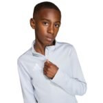 adidas Entrada 26 Training Top light gray kids sweatshirt JZ6637 - Image 6