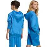 adidas Essentials Hoodie for kids blue KD3382 - Image 3
