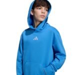 adidas Essentials Hoodie for kids blue KD3382 - Image 6