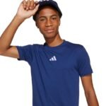 adidas Essentials Tee 160 Navy Blue Kids T-shirt JY0613 - Image 6