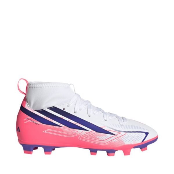 adidas F50 Hyperfast Club Mid FG/MG KJ0670 Kids Soccer Shoes