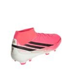 Adidas F50 Hyperfast League Mid FG football boots pink KJ6714 - Image 3