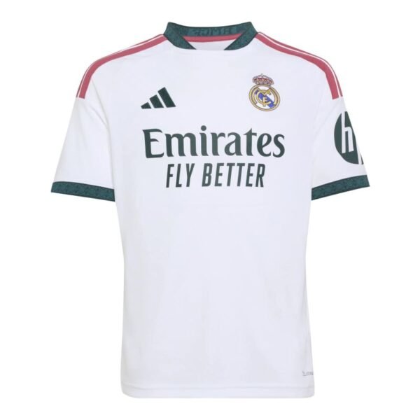 Adidas Junior Real Madrid Home Jersey KC3993