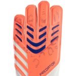 adidas Predator Glove Training Kids Goalkeeper Gloves White and Orange JN5361 - Image 2